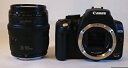 【中古】(非常に良い)Canon EOS KISS デジタル N ブラック ボディ EF-S 18-55 II USM kit デジタル一眼レフカメラ