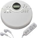 【中古】オーム電機 ポータブルCDプレーヤー(ホワイト)CDP-8174G-W
