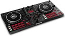 【中古】(未使用・未開封品)Numark DJコントローラー 2デッキ タッチセンサー搭載ジョグホイール Serato DJ Lite FX…