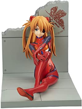 【中古】(非常に良い)シン エヴァンゲリオン劇場版 式波 アスカ ラングレー プラグスーツVer. 新劇場版カラー 1/7スケール PVC製 塗装済み 完成品 フィギュア BF090