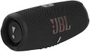 【中古】JBL CHARGE5 Bluetoothスピーカー 2ウェイ・スピーカー構成/USB C充電/IP67防塵防水/パッシブラジエーター搭載/ポータブル/2021年モデル ブラッ
