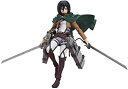 【中古】(非常に良い)figma 進撃の巨人 ミカサ・アッカーマン (ノンスケール ABS&PVC 塗装済み可動フィギュア)