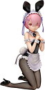【中古】Re:ゼロから始める異世界生活 ラム バニーVer. 1/4スケール PVC製 塗装済み完成品フィギュア 全高:約300mm