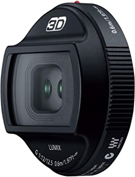 【中古】(非常に良い)パナソニック 単焦点 3Dレンズ マイクロフォーサーズ用 ルミックス G 12.5mm/F12 H-FT012