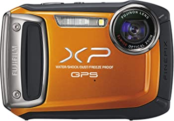 【中古】(非常に良い)FUJIFILM デジタルカメラ FinePix XP150 防水 オレンジ F FX-XP150OR