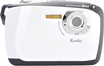 【中古】Kenko 防水デジタルカメラ DSC-808W WH(ホワイト)