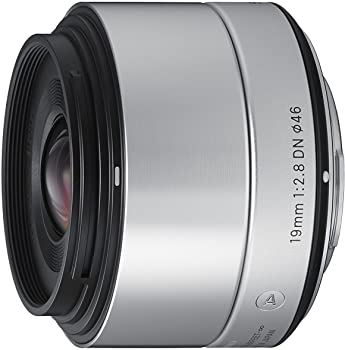 【中古】(非常に良い)SIGMA 単焦点広角レンズ Art 19mm F2.8 DN シルバー マイクロフォーサーズ用 ミラーレスカメラ専用