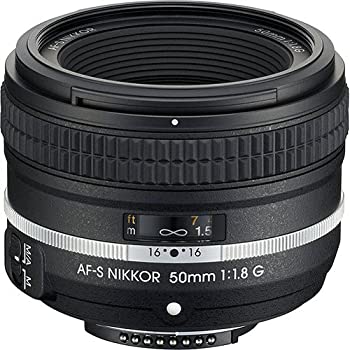 【中古】(非常に良い)Nikon AF-S FX NIKKOR 50mm f/1.8G スペシャルエディション 固定ズームレンズ オートフォーカス付き ニコンデジタル一眼レフカメラ用
