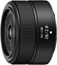 【中古】(非常に良い)Nikon 交換レンズ NIKKOR Z 28mm f/2.8 Zマウント ミラーレス一眼 単焦点 ニコン ブラック