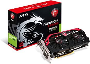 【中古】MSIN760GTXTwinFrozr4SOCV2グラフィックスボードGeForceGTX760搭載VD5381