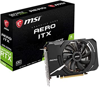 【中古】MSI GeForce RTX 2060 AERO ITX 6G OC グラフィックスカード 国内正規流通品