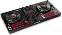 【中古】Numark DJコントローラー 4デッキ タッチセンサー搭載ジョグホイール Serato DJ Lite FXパドル オーディオイ…