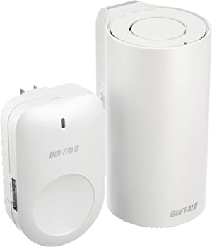 【中古】バッファロー メッシュ WiFi 無線LAN AirStation connect 親機+専用中継機(WP)セットモデル デュアルバンド セキュリティ機能搭載 テレワーク Wi