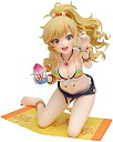 【中古】(非常に良い)Dream Tech アイドルマスター シンデレラガールズ サマータイム☆ハイ 大槻 唯 1/8スケール PVC製 塗装済み 完成品 フィギュア