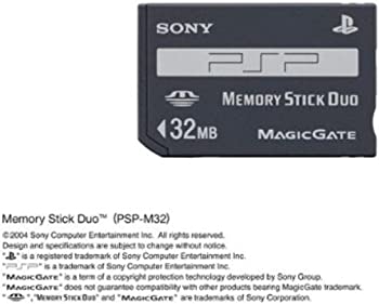 【中古】メモリースティック デュオ(PSP-M32) 最大32MB