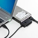 【中古】サンワサプライ IDE/SATA-USB3.0変換ケーブル 0.9m USB-CVIDE5