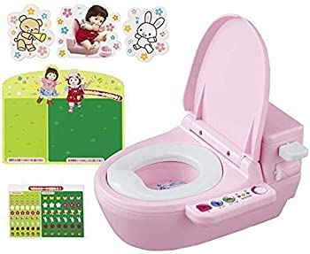 【中古】(非常に良い)ぽぽちゃん お道具 おしゃべりトイレ トイレデコセットつき