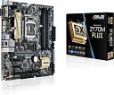 【中古】ASUSTeK Intel Z170搭載 第6世代Core i7(Socket LGA1151)対応 USB3.0Type-C搭載 マザーボード Z170M-PLUS 【MATX】