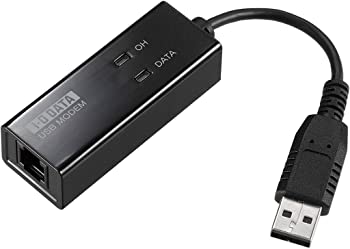 【中古】I-O DATA アナログモデム USB接続/外付け/56kbps/V.90 USB-PM560ER