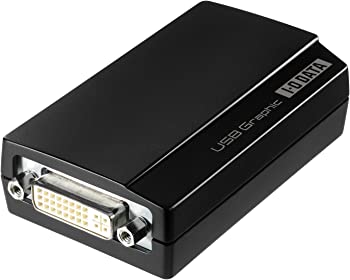 【中古】I-O DATA マルチ画面 USBグラフィック DVI-I/アナログRGB対応 WUXGA/フルHD対応 USB2.0接続 USB-RGB/D2