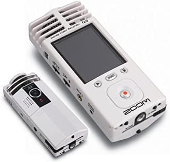 【中古】ZOOM Q3 PW (Pop White) Handy Video Recorder