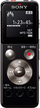 【中古】(非常に良い)SONY ステレオICレコーダー FMチューナー付 4GB ブラック ICD-UX543F/B