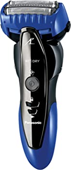 【中古】パナソニック ラムダッシュ メンズシェーバー 3枚刃 お風呂剃り可 青 ES-ST29-A