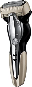 【中古】(未使用・未開封品)パナソニック ラムダッシュ メンズシェーバー 3枚刃 お風呂剃り可 ゴールド調 ES-ST8N-N