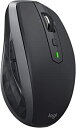 【中古】ロジクール ワイヤレスマウス 無線 マウス ANYWHERE 2S MX1600sGR Unifying Bluetooth 高速充電式 FLOW対応 ...