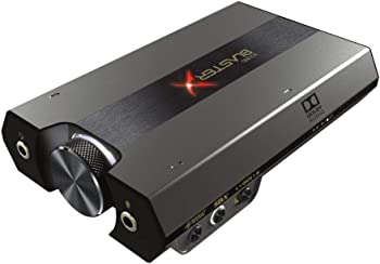 【中古】Creative Sound BlasterX G6 ポータブル ハイレゾ対応 ゲーミング USB DAC PC PS4 Switch SBX-G6 ブラック