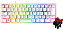 【中古】Razer Huntsman Mini JP 小型 ゲーミングキーボード テンキーレス Linear Optical Switch 日本語 JP配列 60 レイアウト Mercury White 白 光学ス