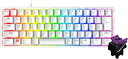 【中古】Razer Huntsman Mini JP 小型 ゲーミングキーボード Clicky Optical Switch 日本語 JP配列 60%レイアウト Mercury White 白 光学スイッチ 超高速