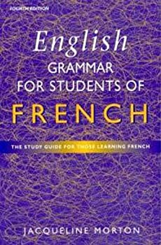 【中古】English Grammar for Students of French: The Study Guide for Those Learning French