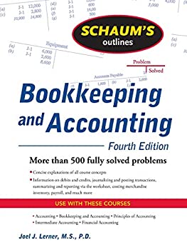 yÁzSchaums Outline of Bookkeeping and Accounting