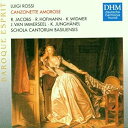 yÁz(ɗǂ)Rossi;Canzonette Amorose [CD]