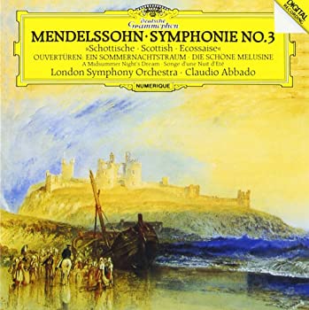 【中古】(非常に良い)メンデルスゾーン:交響曲第3番「スコットランド」、序曲「真夏の夜の夢」、序曲「美しいメルジーネの物語」 [CD]