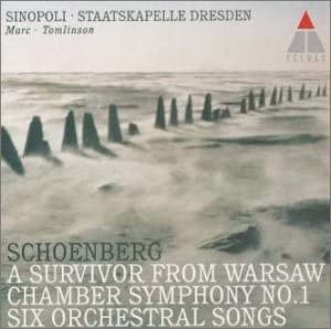 【中古】(非常に良い)シェーンベルク:室内交響曲第1番 / ワルシャワの生き残り 他 [CD]