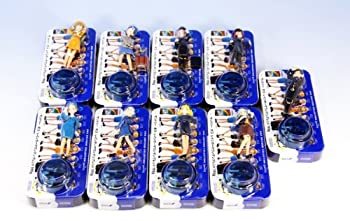 【中古】(非常に良い)ANAユニフォームコレクション プチ ローソン 海洋堂（ブリスター缶コーヒー版・全9種フルセット）