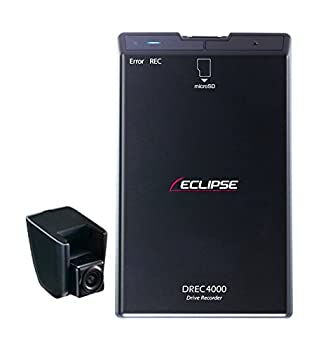 【中古】(非常に良い)デンソーテン ドライブレコーダー ECLIPSE DREC4000 カメラ本体分離型 CMOSイメージセンサー&HDR搭載 100万画素 日本製 イクリプス DENSO TEN