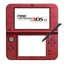 【中古】Newニンテンドー3DS LL メタリックレッド【メーカー生産終了】