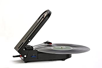 【中古】(非常に良い)エバリエント ポータブルレコードプレーヤー PT-208E