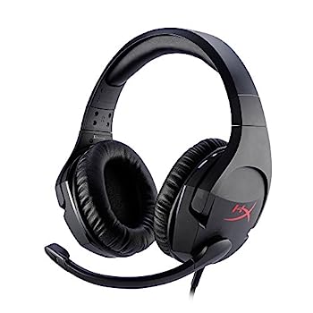 【中古】(非常に良い)HyperX Cloud Stingerゲーミング ヘッドセット PS4対応 軽量 ブラック HX-HSCS-BK/AS