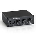 【中古】(非常に良い)Fosi Audio Q4 DAC ヘッドフォンアンプ ミニステレオ 24ビット 192KHz PC-USB/光/同軸/RCA 入力 アナ...
