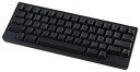 【中古】PFU キーボード HHKB Professional HYBRID Type-S 無刻印/墨(英語配列)