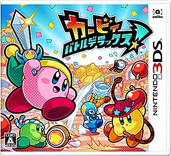 【中古】(未使用・未開封品)カービィ バトルデラックス! - 3DS【メーカー名】任天堂【メーカー型番】【ブランド名】任天堂【商品説明】カービィ バトルデラックス! - 3DS未使用・未開封ですが弊社で一般の方から買取しました中古品です。一点物で売り切れ終了です。当店では初期不良に限り、商品到着から7日間は返品を 受付けております。お問い合わせ・メールにて不具合詳細をご連絡ください。【重要】商品によって返品先倉庫が異なります。返送先ご連絡まで必ずお待ちください。連絡を待たず会社住所等へ送られた場合は返送費用ご負担となります。予めご了承ください。他モールとの併売品の為、完売の際はキャンセルご連絡させて頂きます。中古品の商品タイトルに「限定」「初回」「保証」「DLコード」などの表記がありましても、特典・付属品・帯・保証等は付いておりません。電子辞書、コンパクトオーディオプレーヤー等のイヤホンは写真にありましても衛生上、基本お付けしておりません。※未使用品は除く品名に【import】【輸入】【北米】【海外】等の国内商品でないと把握できる表記商品について国内のDVDプレイヤー、ゲーム機で稼働しない場合がございます。予めご了承の上、購入ください。掲載と付属品が異なる場合は確認のご連絡をさせて頂きます。ご注文からお届けまで1、ご注文⇒ご注文は24時間受け付けております。2、注文確認⇒ご注文後、当店から注文確認メールを送信します。3、お届けまで3〜10営業日程度とお考えください。4、入金確認⇒前払い決済をご選択の場合、ご入金確認後、配送手配を致します。5、出荷⇒配送準備が整い次第、出荷致します。配送業者、追跡番号等の詳細をメール送信致します。6、到着⇒出荷後、1〜3日後に商品が到着します。　※離島、北海道、九州、沖縄は遅れる場合がございます。予めご了承下さい。お電話でのお問合せは少人数で運営の為受け付けておりませんので、お問い合わせ・メールにてお願い致します。営業時間　月〜金　11:00〜17:00★お客様都合によるご注文後のキャンセル・返品はお受けしておりませんのでご了承ください。ご来店ありがとうございます。当店では良品中古を多数揃えております。お電話でのお問合せは少人数で運営の為受け付けておりませんので、お問い合わせ・メールにてお願い致します。