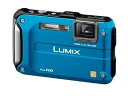 【中古】(非常に良い)パナソニック デジタルカメラ LUMIX FT3 スプラッシュブルー DMC-FT3-A