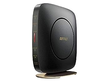 【中古】(非常に良い)バッファロー 11ac対応 1733＋800Mbps 無線LANルータ（クールブラック）（親機単体） WSR-2533DHP2-CB