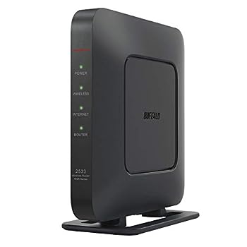 yÁz(ɗǂ)BUFFALO WiFi LAN [^[ WSR-2533DHPL2/NB 11ac ac2600 1733+800Mbps IPv6Ή fAoh 4LDK 3K ȈՃpbP[W e[