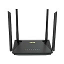 【中古】(非常に良い)ASUS WiFi 無線 ルーター WiFi6 1201+574Mbps v6プラス対応デュアルバンド RT-AX1800U (A) メッシュ&セキュリティ機能付 3階建 接続台数32台 国