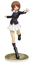 【中古】(非常に良い)ドリームテック ガールズ&パンツァー 西住 みほ パンツァージャケットVer. 1/8スケール PVC製 塗装済み 完成品 フィギュア 全高:約22cm